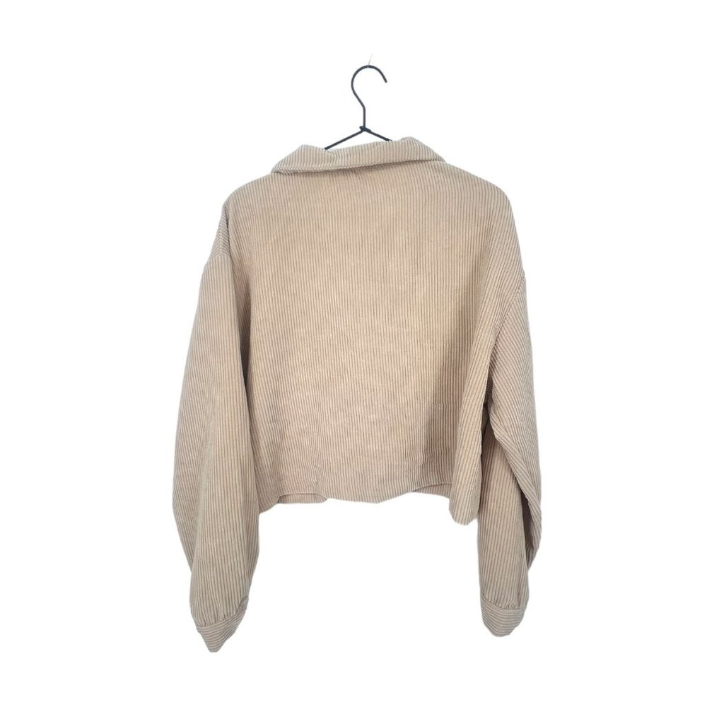 Ribbed Crop Jacket | Large - Picture 2 of 4